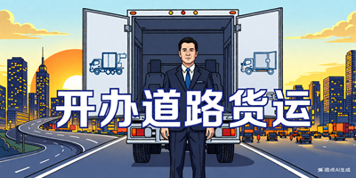 开办道路货运企业