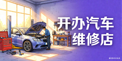 开办汽车维修店